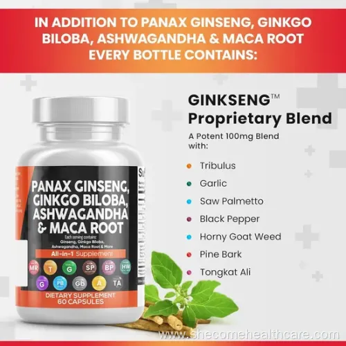 Energy-Boosting Herbal Capsules Combo